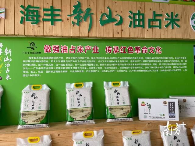 海丰新片油占米销售基地。